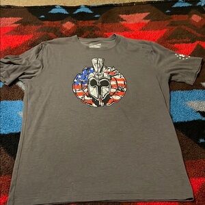 Gray Graphic Men's T-Shirt